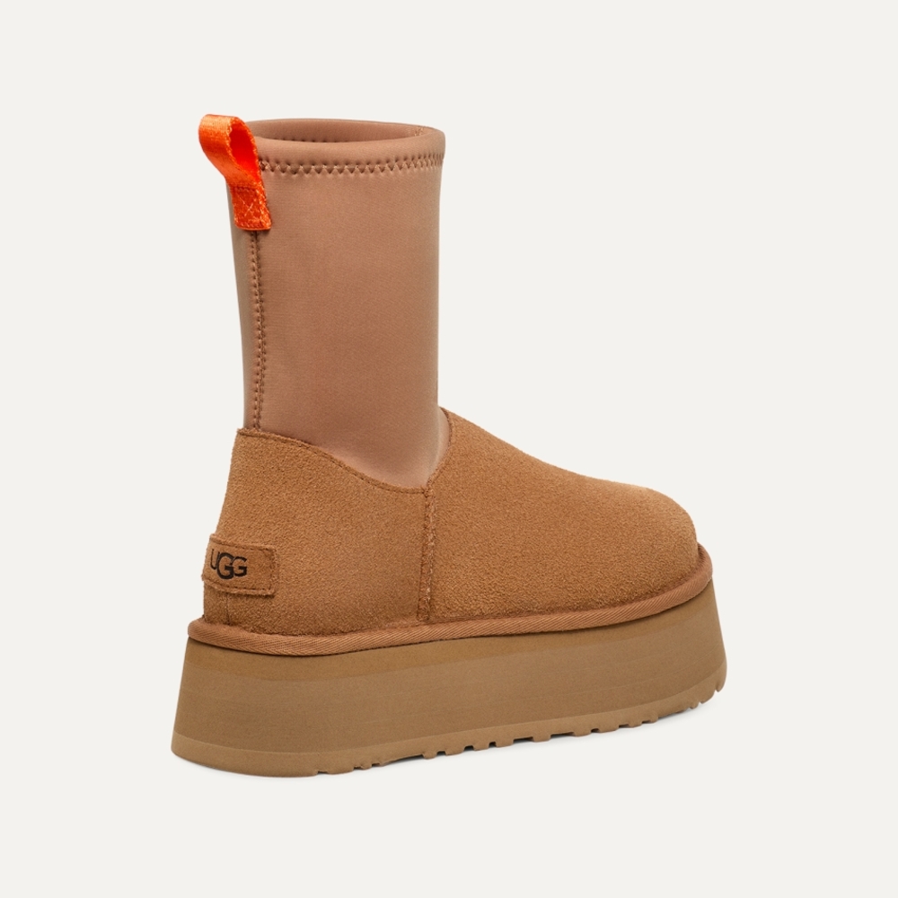 NEW UGG Classic Dipper Women's Tan Chesnut Platform Boots